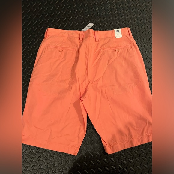 J. Crew men’s rivington short 34 waist 11inches new orange/pink - Picture 4 of 4